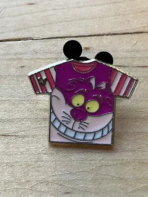 Buy Disney Parks Pin Trading Hidden Mickey Cheshire Cat T-Shirt Shirt TShirt Pin • 6.40£