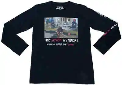 Buy Cakeworthy X AHS Coven Seven Wonders Long Sleeve Shirt 2XL Amer Horror Story Tee • 39.78£