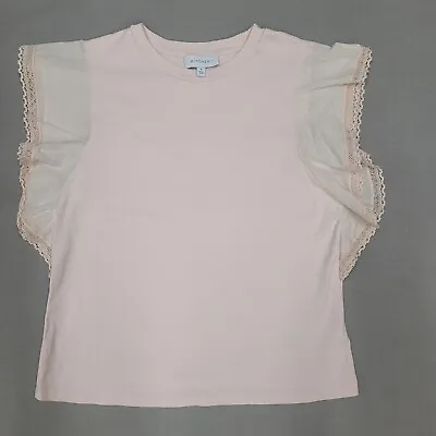 Buy Witchery Womens 100% Cotton Top Size S Soft Pink • 12.39£
