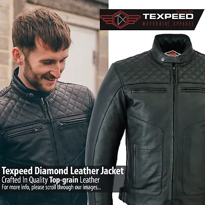 Buy Leather Motorbike Motorcycle Jacket Touring With Genuine CE Biker Armour Thermal • 84.99£