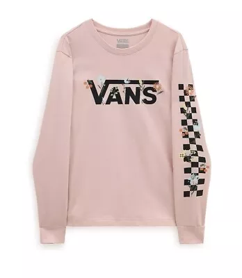 Buy Vans Womens Wyld Tangle Logo T-Shirt / Pink / RRP £40 • 15£