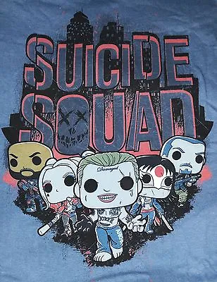 Buy Funko DC Legion Of Collectors Suicide Squad T-Shirt Med Joker Harley Quinn NEW • 9.99£