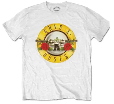 Buy Guns N Roses Logo Official Merch T Shirt • 9.99£