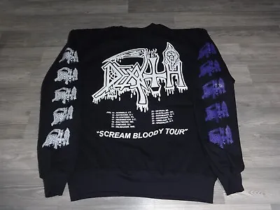 Buy Death Sweatshirt Death Metal Rotten Sound Napalm Death Asphyx Konkhra • 56.74£