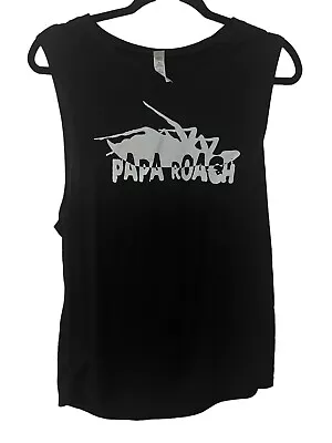 Buy Papa Roach Tank Top Cucaracha Black XL Ladies  • 15.25£