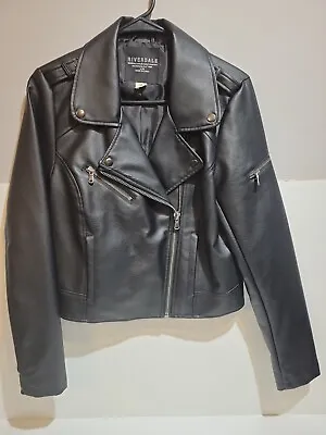 Buy Riverdale South Side Serpents Faux Leather Jacket Womens Size Medium Black  • 19.30£