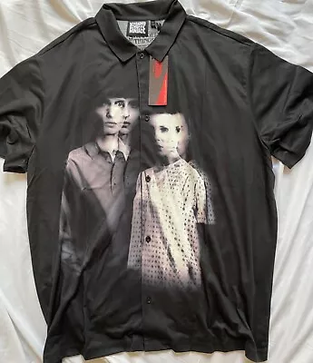 Buy Stranger Things ASOS Reclaimed Vintage Netflix Unisex Shirt Size Large • 7£