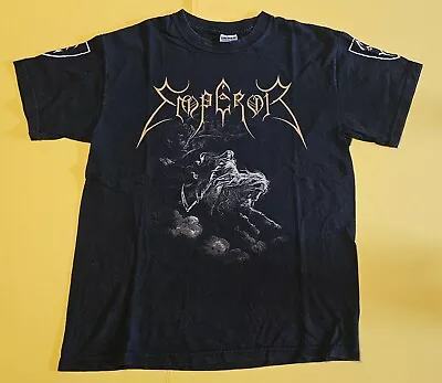 Buy Emperor Shirt 2006 Size M Black Metal • 39.99£
