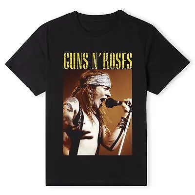 Buy Official Guns N Roses Axel Live Unisex T-Shirt • 10.79£