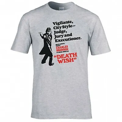 Buy Inspired By Death Wish  Judge, Jury And Executioner  Cult Movie T-shirt • 12.99£