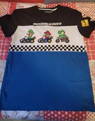 Buy Mario Kart T Shirt, Next Age 12 Years, Multicoloured,  Used In Great Condition • 2.99£