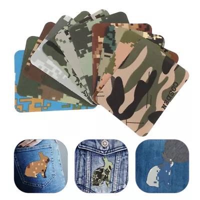 Buy  11 Pcs Jackets Appliques Jean Patches For Ripped Camouflage • 8.88£