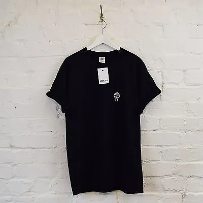 Buy Actual Fact MF Doom Embroidered Badge Black Tee T-shirt • 20£