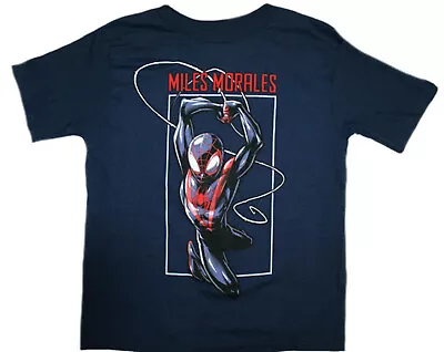Buy Marvel Boy's Spider-Man Into The Spider VS Miles Morales Spidey T-Shirt - NWT • 8.04£