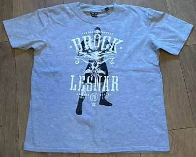 Buy Boys WWE Tshirt Age 11-12 Years Brock Lesnar Worn Once • 2.99£