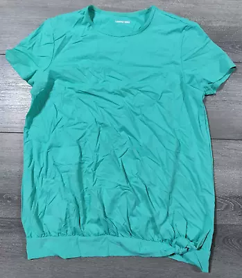Buy Swim Shirt Womens Small Aqua Green Short Sleeve Swimwear High Quality • 16.36£