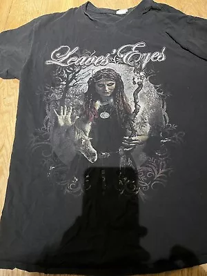 Buy Leaves Eyes T Shirt Size L • 10£