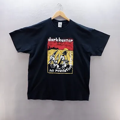 Buy Darkbuster T Shirt XL  Graphic Print No Revolution Punk Rock Band Music  • 11.99£