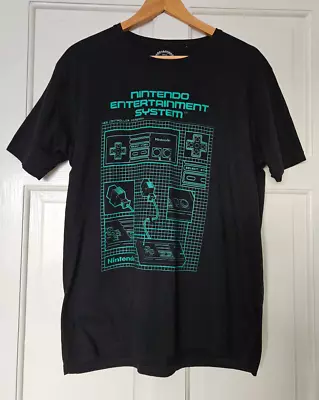 Buy Mens Official Retro Super Nintendo Entertainment System Black T Shirt – L - NEW • 15£