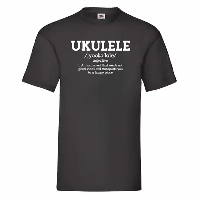Buy Ukelele Meaning T-Shirt Small-2XL • 10.49£