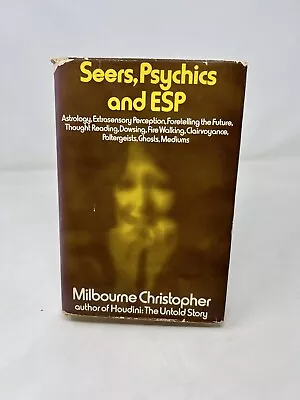 Buy Seers, Psychics And ESP - Milbourne Christopher HB DW 1971 Cassell • 10£