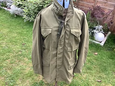 Buy Vintage Genuine, US Army Vietnam War M65 Jacket Dated 1972 Size Small/Regular.. • 40£