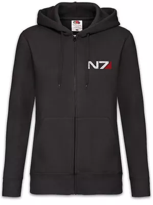 Buy N7 Normandy Logo Women Zipper Hoodie Commander Shephard Mass Pc Game Effect • 53.94£