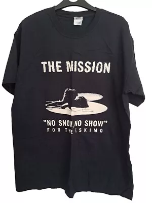 Buy The Mission Uk 'no Snow For The Eskimo' T Shirt Size Large • 9£