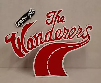 Buy The Wanderers Movie Jacket Logo Sign 1979 Red White Rock And Roll DRW • 15£