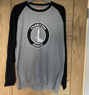 Buy Charlton Athletic Baseball Style Top Authentic Branded Merch Large Vgc • 12.99£