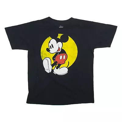 Buy DISNEY Mickey Mouse Mens T-Shirt Black S • 11.99£