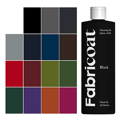 Buy Fabric Paint - Dyes Fabric - Restore Or Change Colour Of Sofas Lampshades Blinds • 12.95£