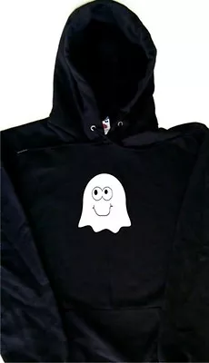 Buy Happy Ghost Halloween Hoodie Sweatshirt • 18.99£