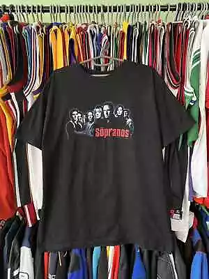 Buy Vintage 2000 The Sopranos Promo Hbo Movie Tee Shirt Men's Size Xl • 161.99£