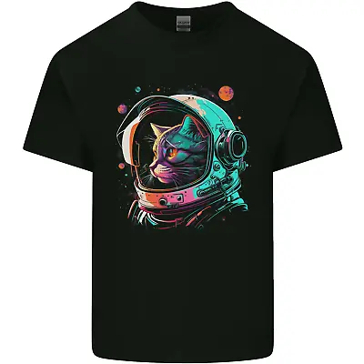 Buy An Astronaut Cat In Outer Space Kids T-Shirt Childrens • 7.99£