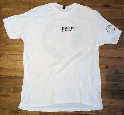 Buy The Front Bottoms HELP Shirt - XL - Make It Happen For Me Band Merch Brian Sella • 51.02£