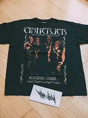 Buy Einherjer  Blackened - Blood Of Wrath  - 2000 - Vintage Metal Band T-Shirt  • 53.88£