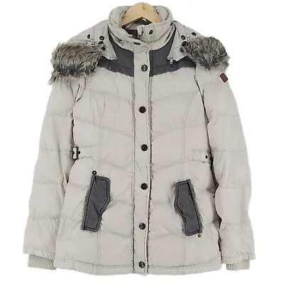 Buy Khujo Beige Women Jacket Casual Size S • 35.99£