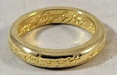 Buy Vintage Lord Of The Rings Ring Of Power Jewelry Actual Ring Costume • 14.48£
