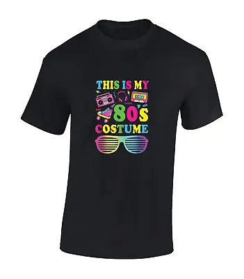 Buy This Is My 80's Costume Mens T Shirt Funny Fancy Dress Design Cool Top Idea • 7.99£