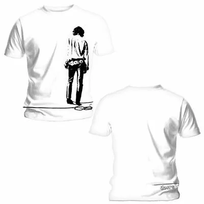 Buy Official The Doors Solitary Mens White T Shirt The Doors Jim Morrison Tee  • 14.50£