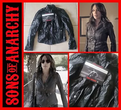 Buy SONS OF ANARCHY: Gemma/Katey Sagal Leather Jacket Studio COA • 1,653.74£
