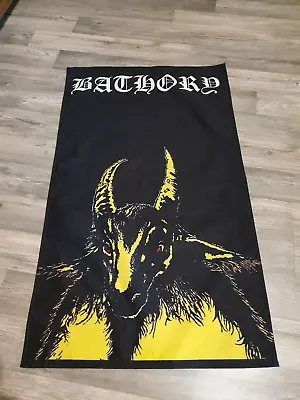 Buy Bathory Flag Flagge Poster Black Metal Behexen Horna • 21.59£