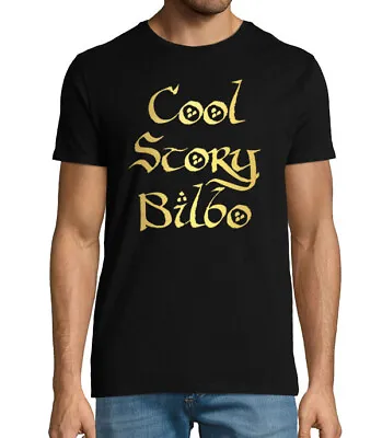 Buy Cool Story Bilbo Lord Of The Rings Mens T-shirt - Funny - Lotr - Hobbit - Gift • 19.99£