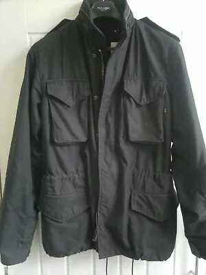 Buy M65 Alpha Industries Jacket Black Medium • 70£