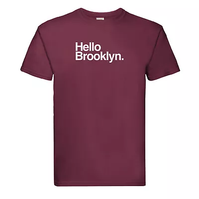 Buy Hello Brooklyn T-shirt || Mens / Unisex || New York City Ny Nyc Dumbo Heights • 12.99£