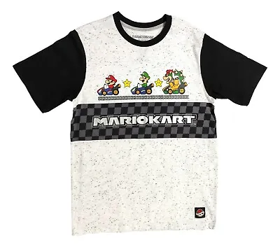 Buy Super Mario Shirt Boys X-Large 14-16 Mariokart Luigi Bowser Short Sleeve Tee • 11.70£