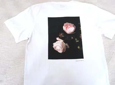 Buy Saturday's New York City White T Shirt A Poem To A Rose Print Size XL • 13.91£