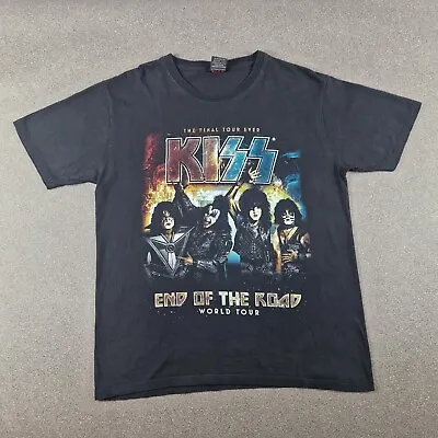 Buy Kiss Shirt Mens Extra Large Black End Of The World Tour Concert Rock Band • 14£
