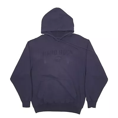 Buy HARD ROCK CAFE Hoodie Spellout Jumper Sweatshirt Mens M • 24.99£